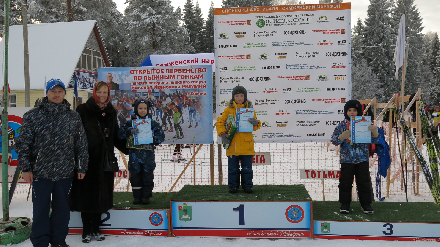 В Сямже прошли открытые Областные соревнования по лыжным гонкам памяти ветерана спорта Н.И. Рюмина