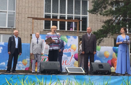 Член Общественной палаты Вологодской области поздравила вашкинцев с 90-летием района