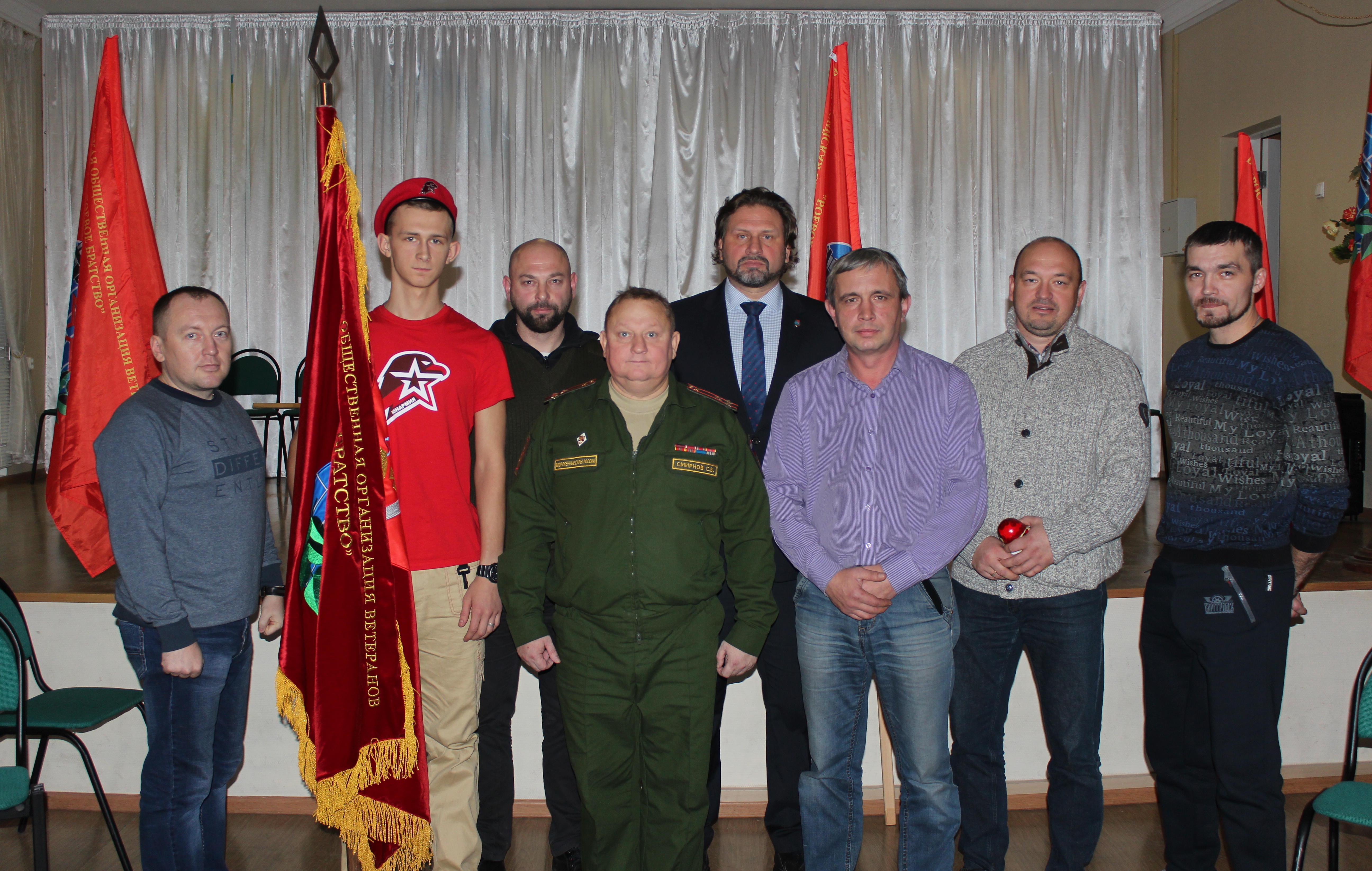 Член ОП ВО Сергей Томилов принял участие во встрече «Боевого братства»