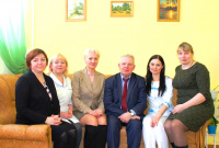 Председатель Вологодской областной Федерации профсоюзов Валерий Калясин с рабочим визитом посетил Великоустюгский ПНИ