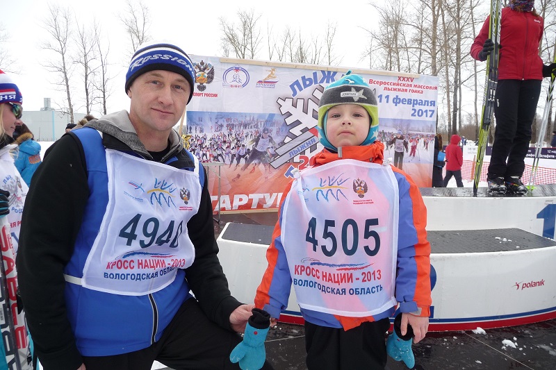 Вологодские общественники приняли участие во Всероссийской гонке  «Лыжня России»